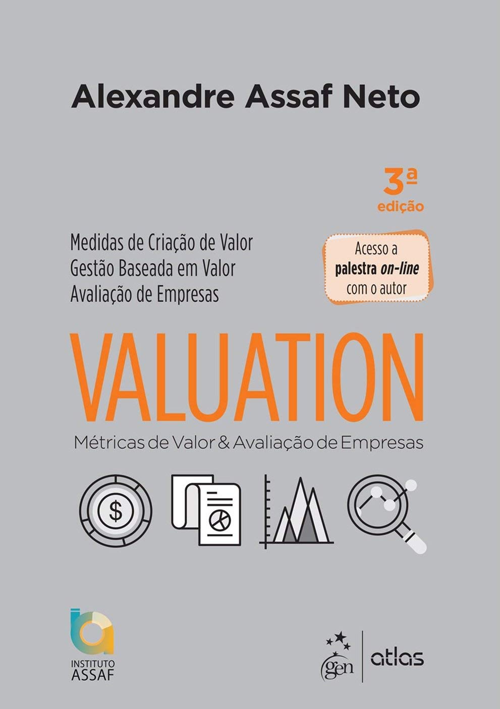 Capa do livro 'Valuation - Métricas de Valor e Avaliação de Empresas'